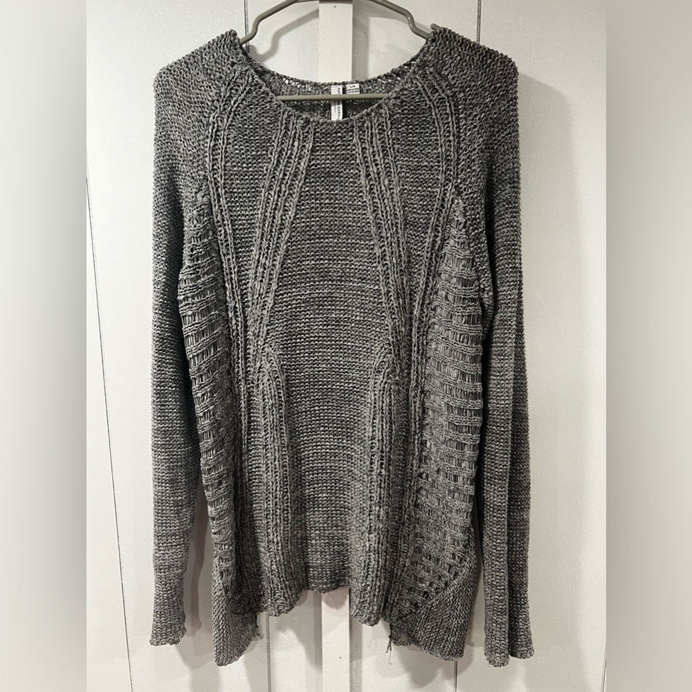 Katherine Barclay grey sweater